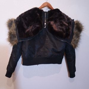 Juicy Couture black Bomber Jacket